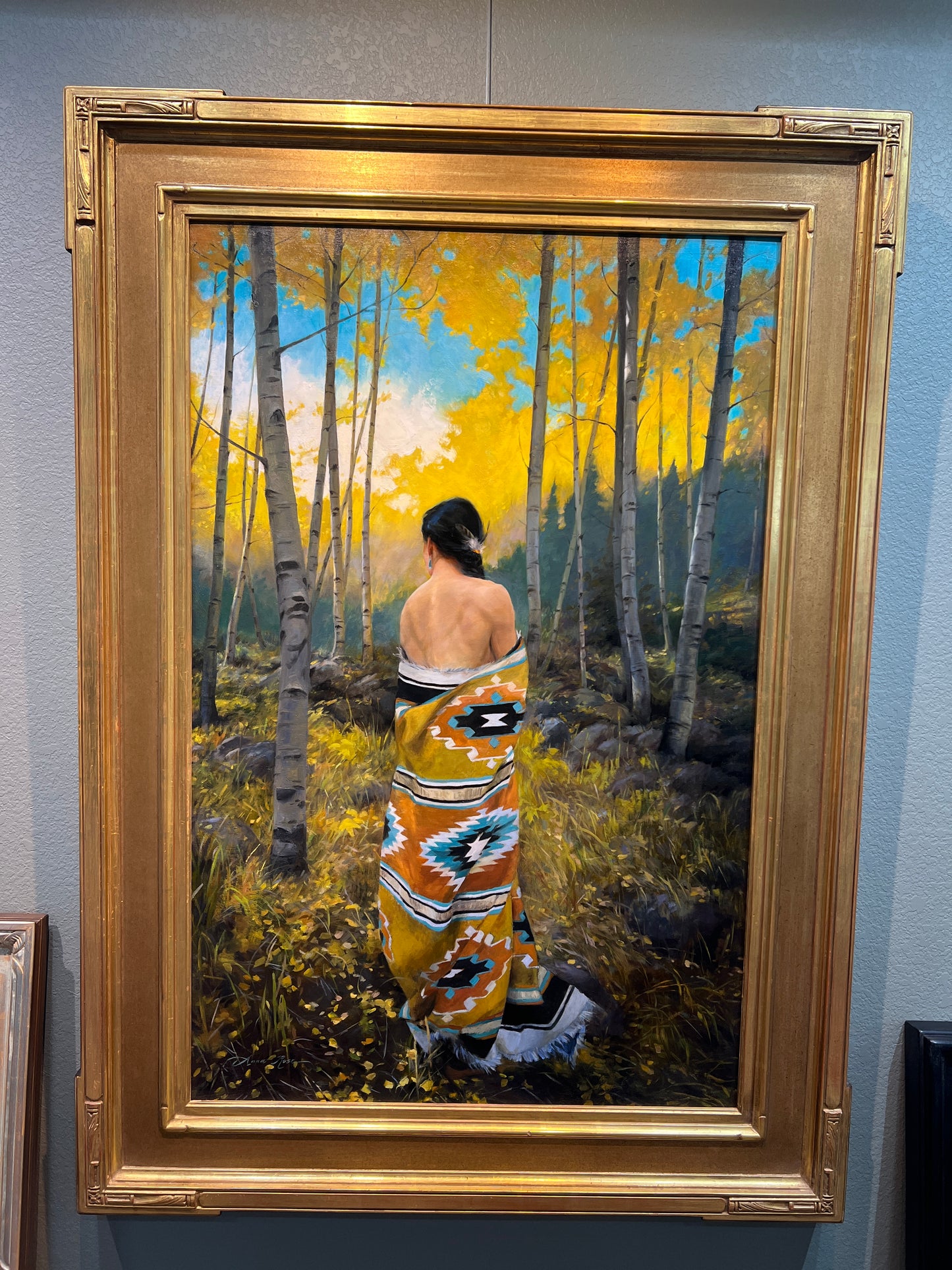 Autumn Adornments (Framed)