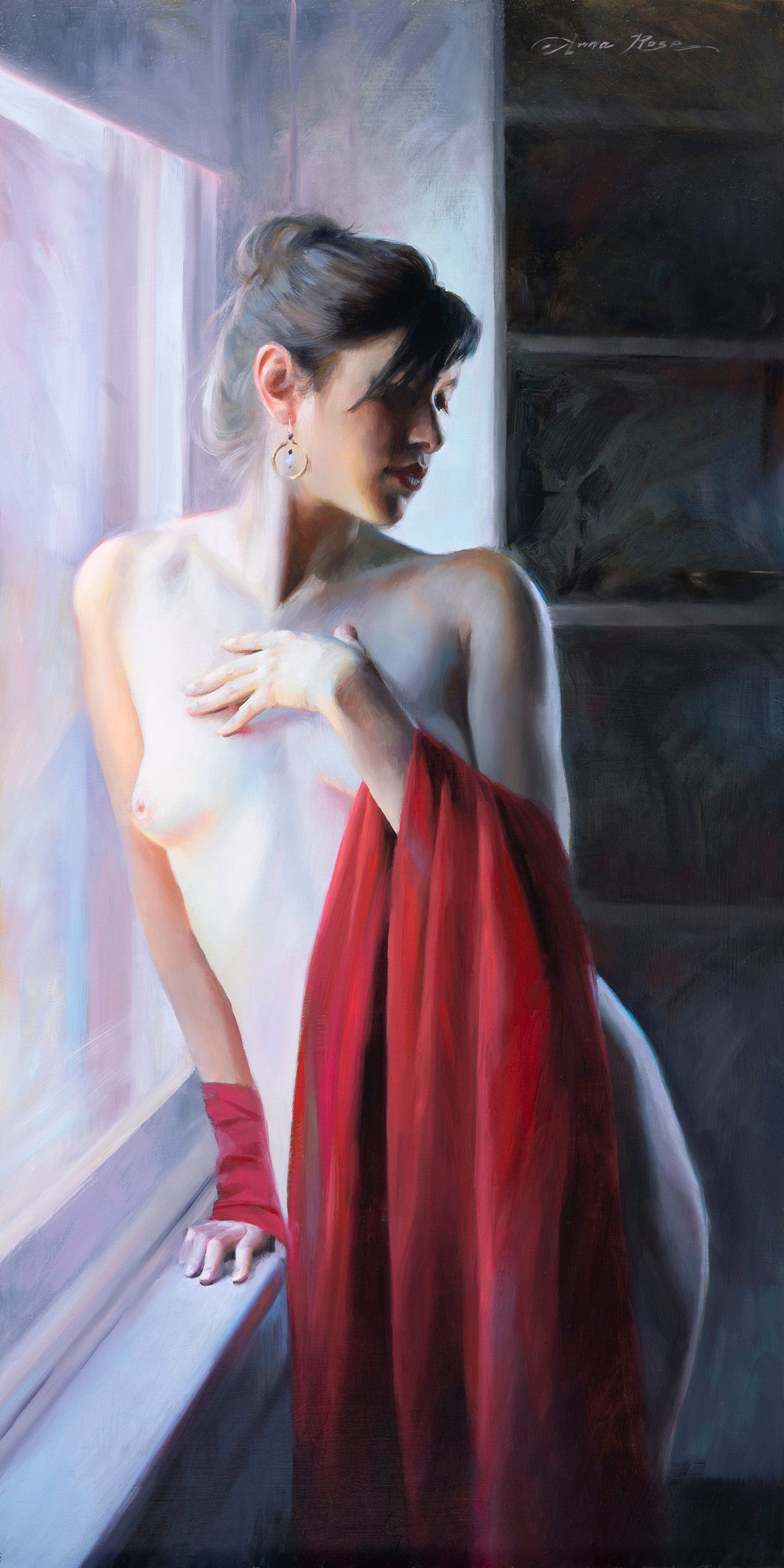At the Window (Framed)