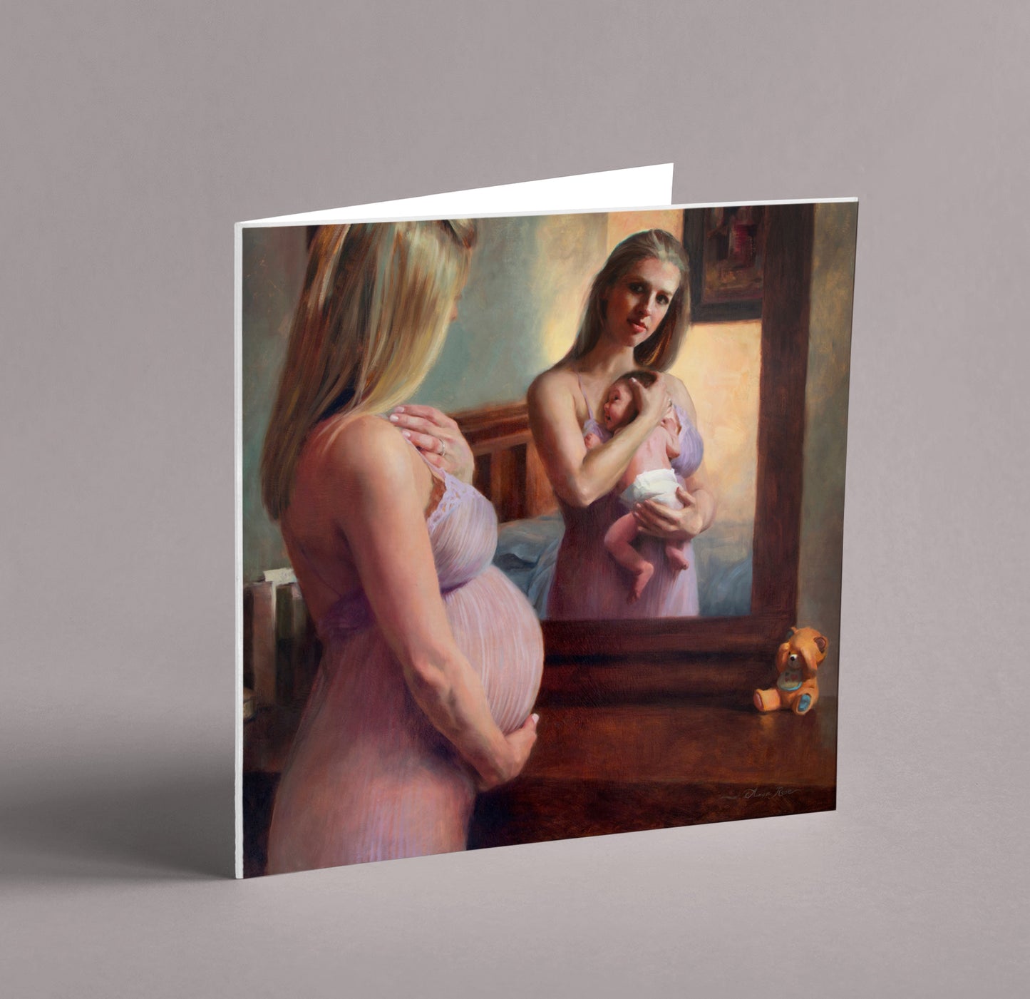 The Wait and the Reward - Greeting Cards 5x5" set of 8 with envelopes