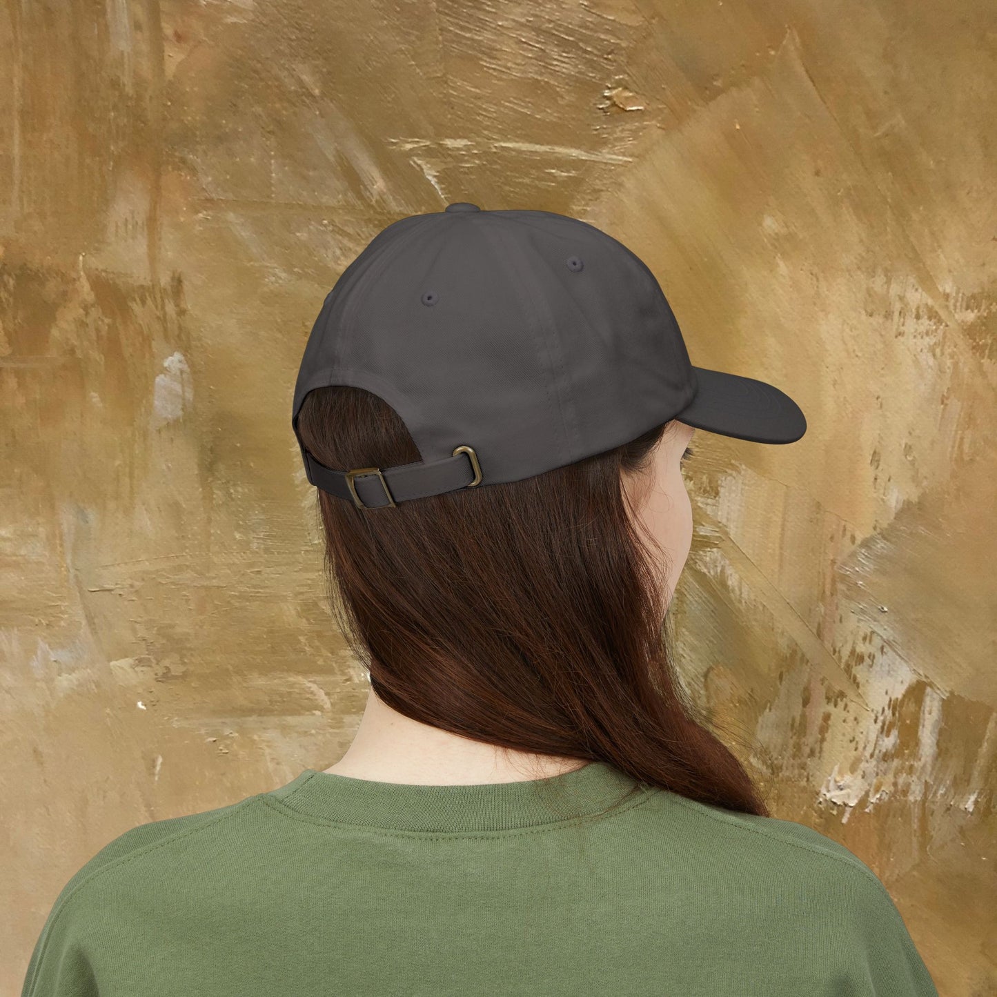 Camo Dad Cap — "Art Before Dishes" Embroidered Baseball Hat