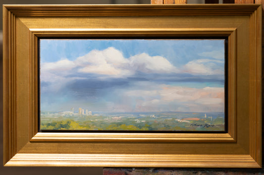 Storms Over Denver (Framed)