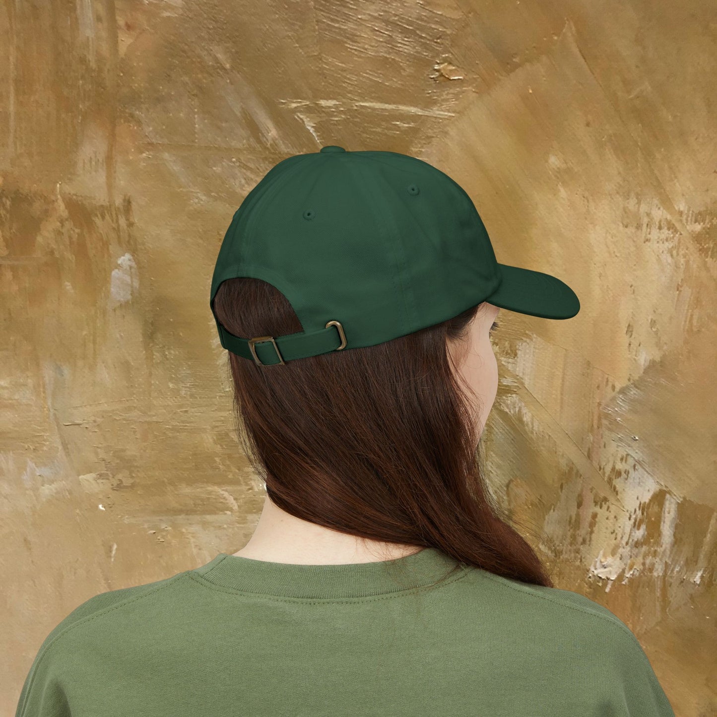 Camo Dad Cap — "Art Before Dishes" Embroidered Baseball Hat