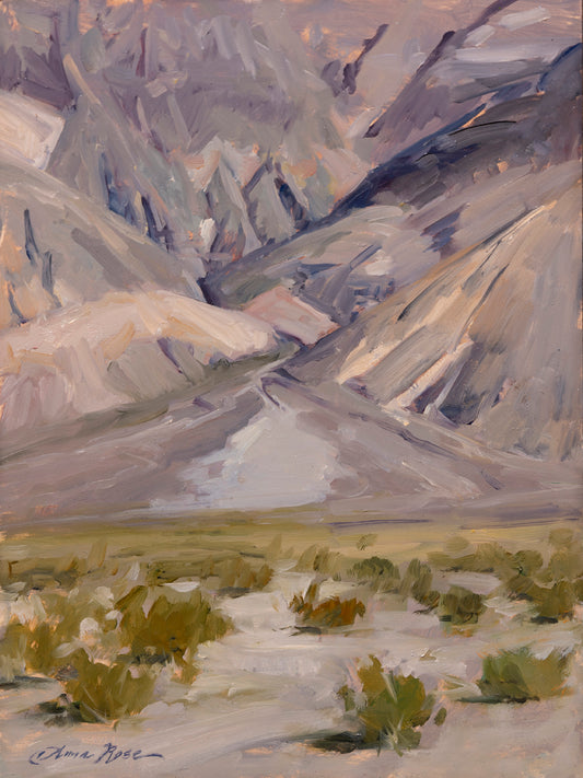 Alluvial Fan, Death Valley (Framed)