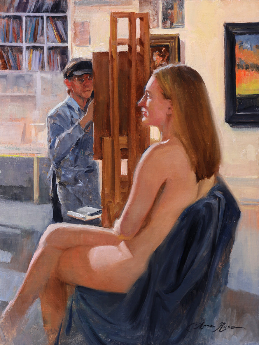 Dan Drawing the Model