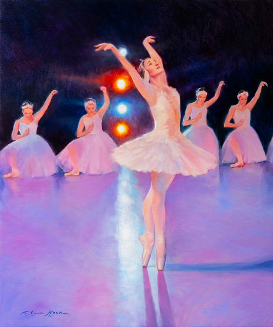 Her Spotlight, Her Stage (Framed)
