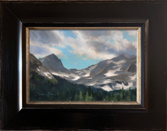 Cloud Shadows at Brainard Lake (Framed)
