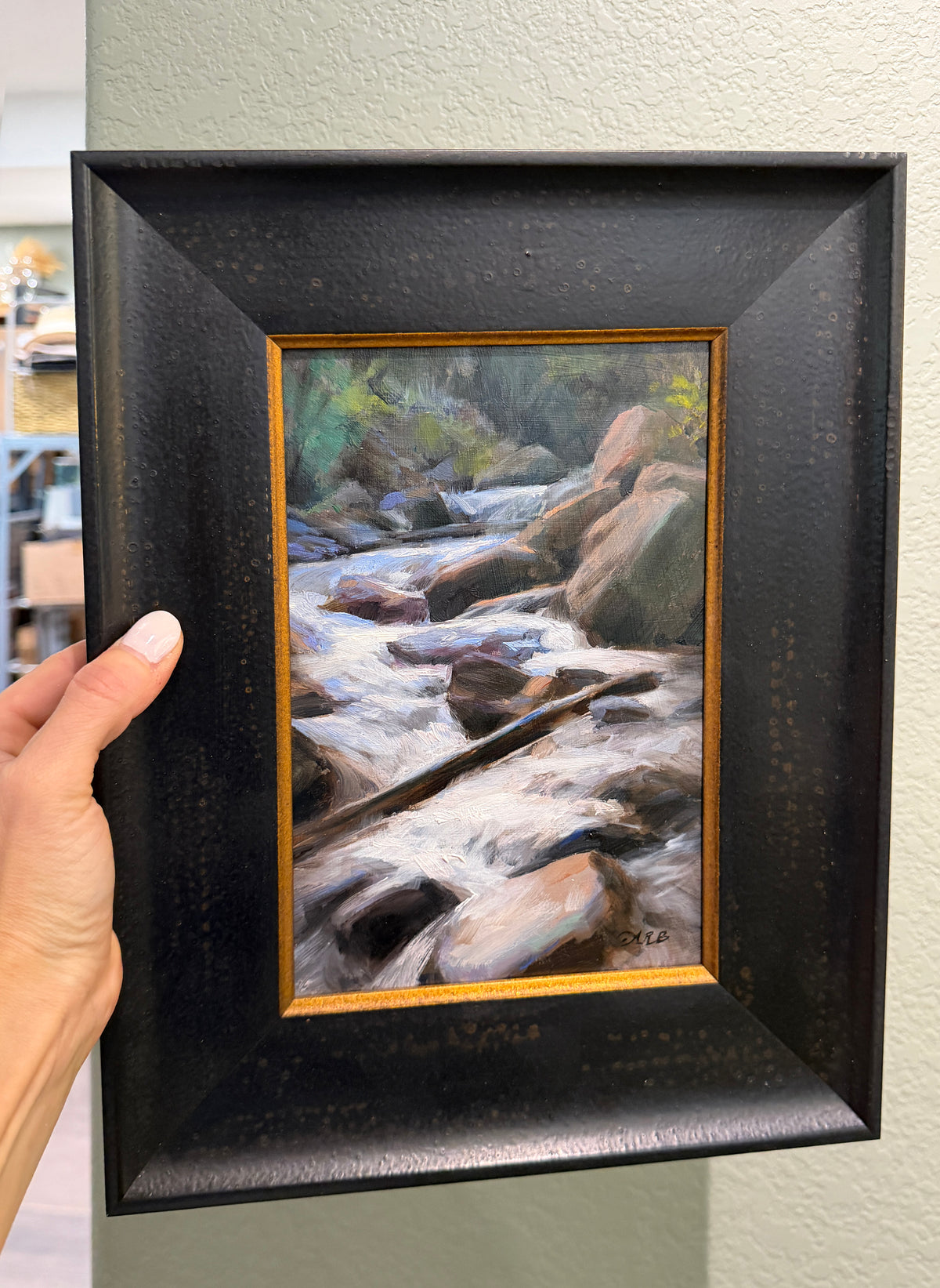 The June Snowmelt (Framed)