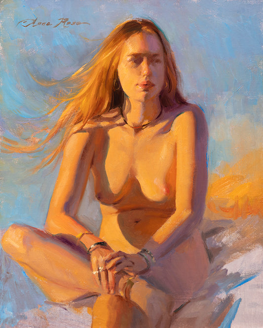 Sunlit Figure