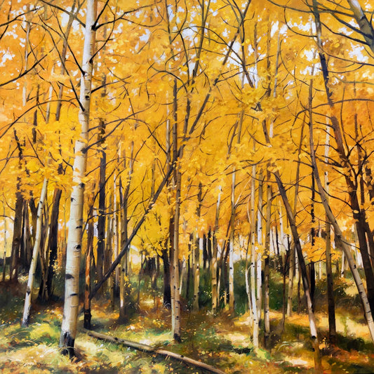 Peak of Autumn (Framed)