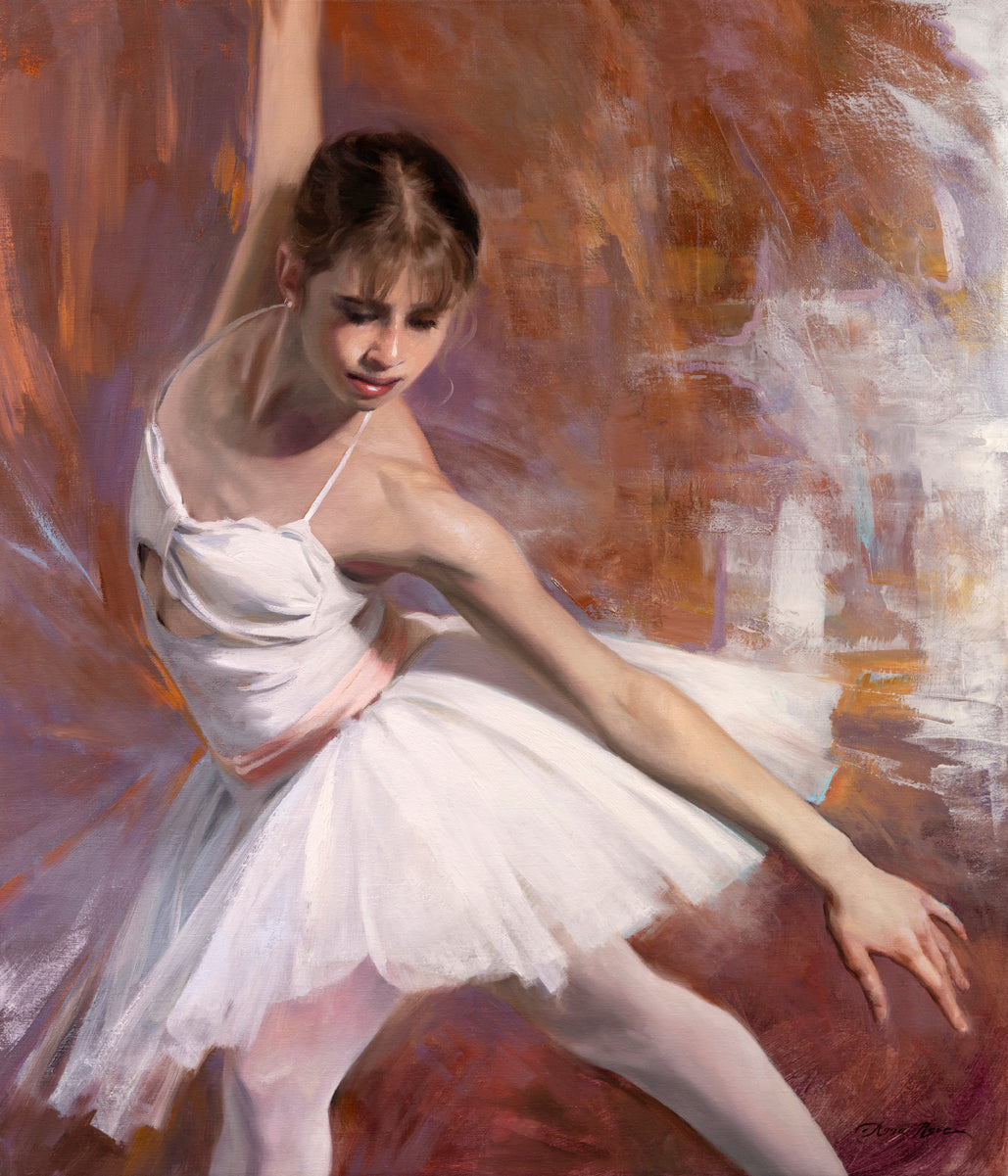 Reverie in White (Framed)