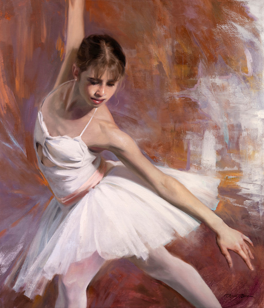 Reverie in White (Framed)