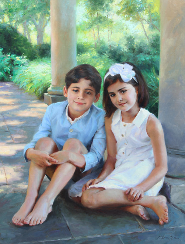Carlos and Olivia portrait