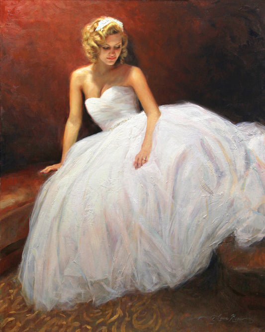 Cassie on Her Wedding Day