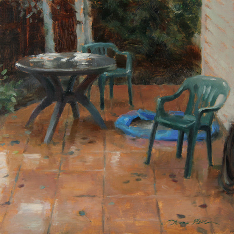 Back Yard, Rainy Day