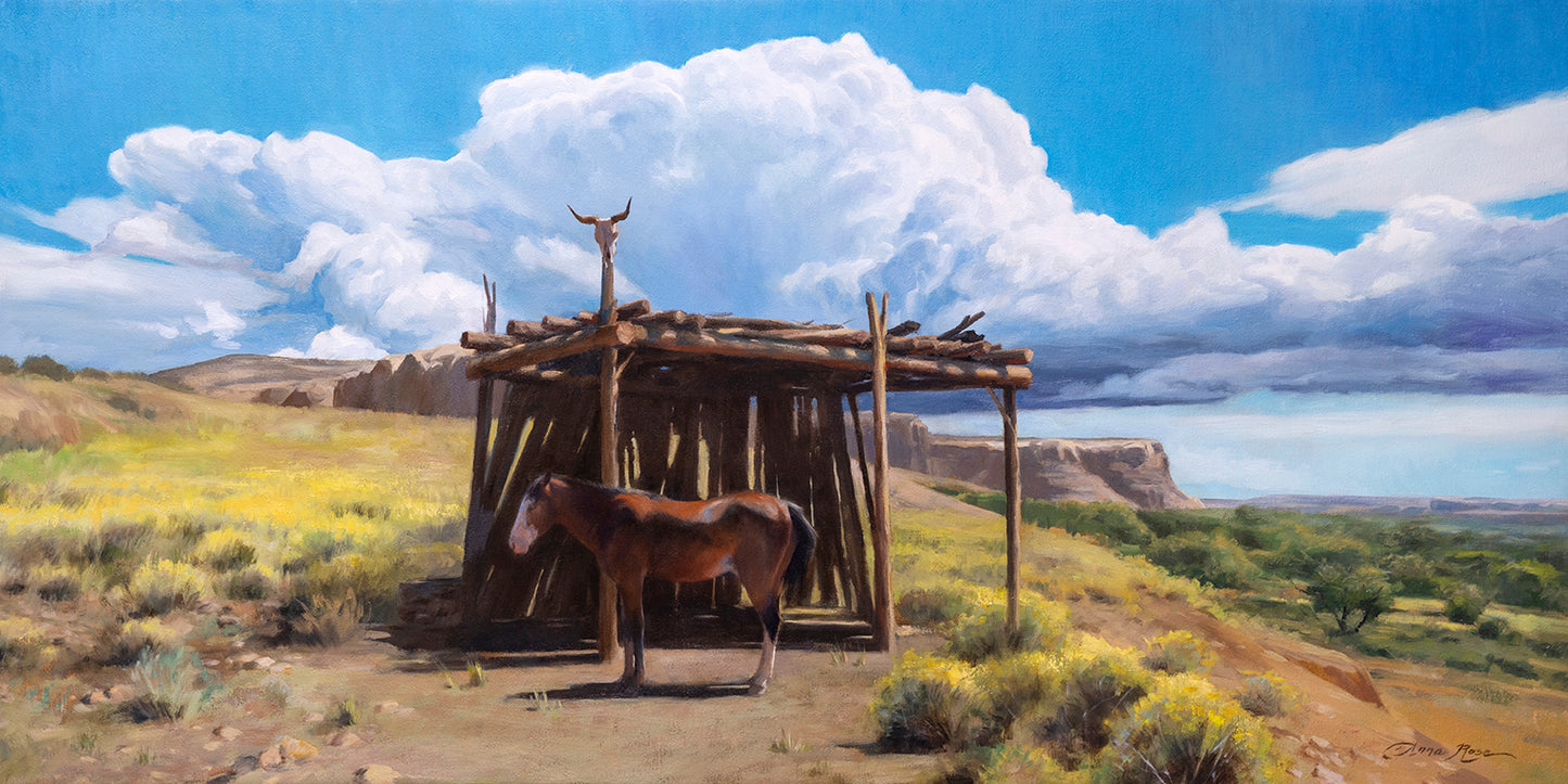Navajo Ramada (Framed)