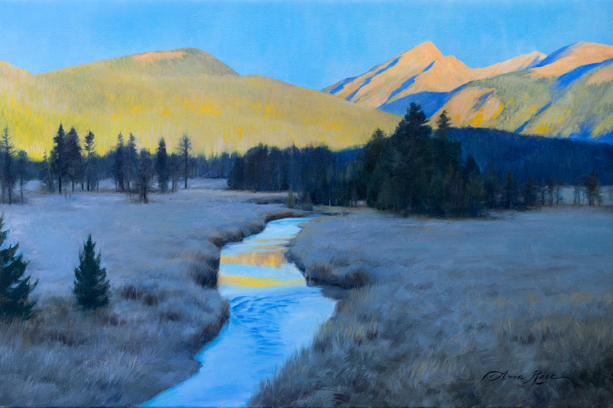 Rocky Mountain Morning (Framed)