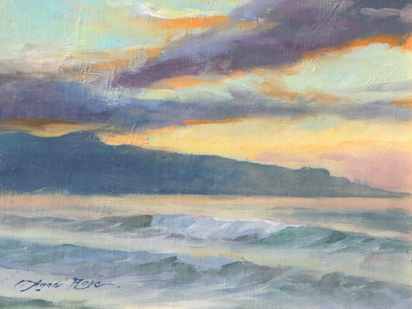 Maui Sunset (Framed)