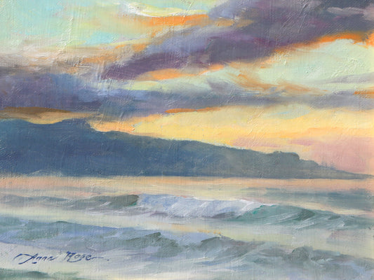 Maui Sunset (Framed)