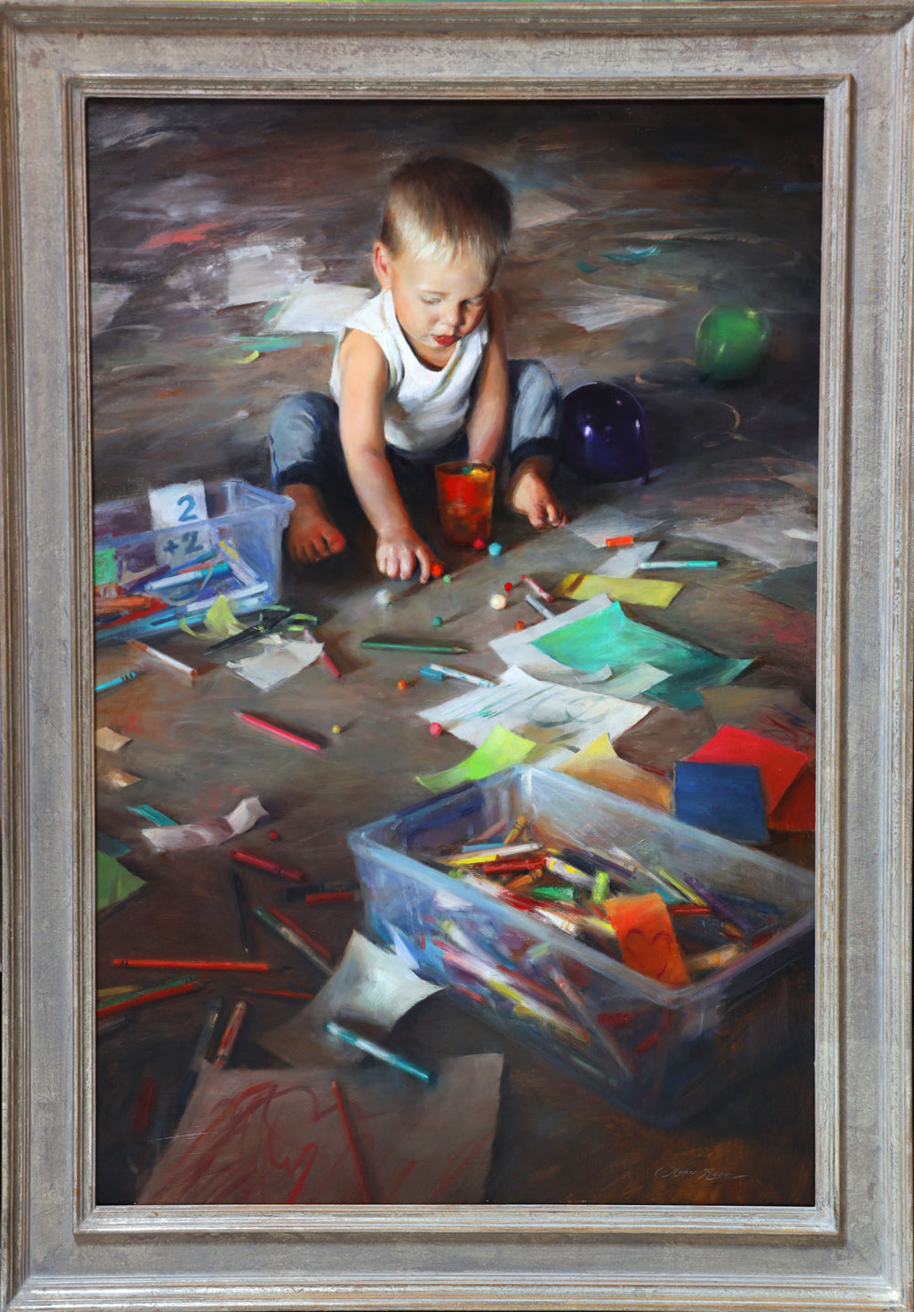 Curiosity and Chaos (Framed)