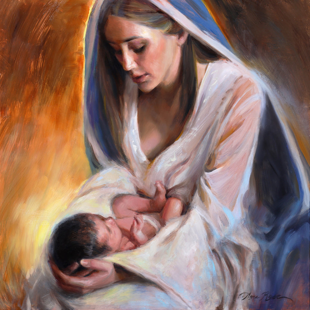 Mary Pondered These Things in Her Heart - Signed Limited Edition Giclee