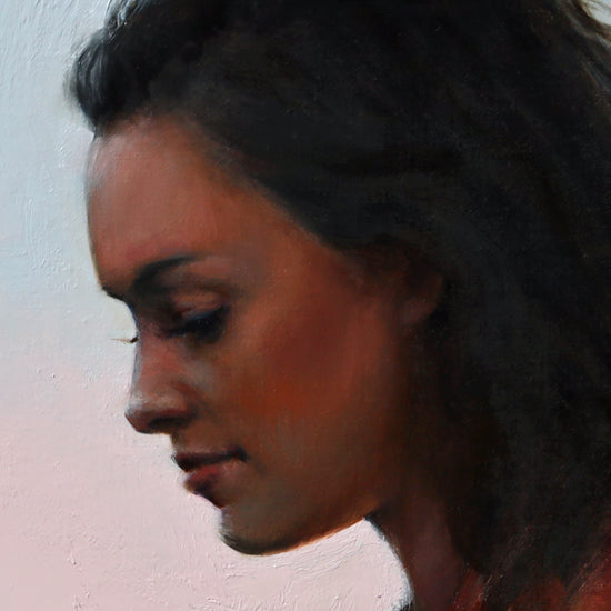 Moonrise and Milkweed (Framed)